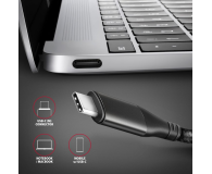 AXAGON RVC-HI2MC, USB-C - HDMI 2.0a kabel 1.8m, 4K/60Hz HDR10 - 1353447 - zdjęcie 6